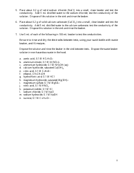 Electrical Conductivity of Aqueous Solutions, Page 3