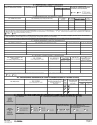 VA Form 10-2850b Application for Residents, Page 2
