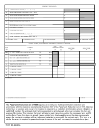 VA Form 10-6001a Contract Progress Report, Page 3