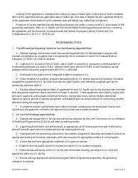 VA Form 10-0094c Medical Education Affiliation Agreement Between Department of Veterans Affairs (VA) and Institutions Sponsoring Graduate Medical Education, Page 2