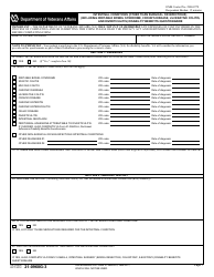 VA Form 21-0960g-3 Intestinal Conditions (Other Than Surgical or Infectious) (Including Irritable Bowel Syndrome, Crohn's Disease, Ulcerative Colitis, and Diverticulitis) Disability Benefits Questionnaire