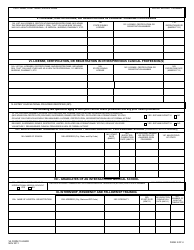 VA Form 10-2850d Application for Health Professions Trainees, Page 2