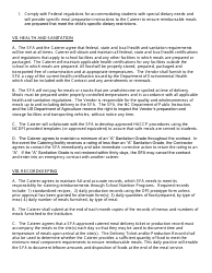 Catering Contract Template - North Carolina, Page 5