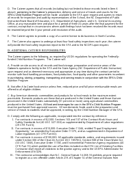 Catering Contract Template - North Carolina, Page 6
