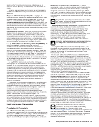 Instrucciones para IRS Formulario W-3C PR Transmision De Comprobantes De Retencion Corregidos (Puerto Rican Spanish), Page 2
