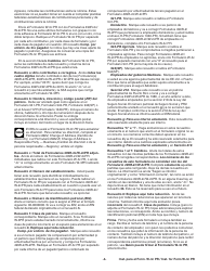 Instrucciones para IRS Formulario W-3C PR Transmision De Comprobantes De Retencion Corregidos (Puerto Rican Spanish), Page 4
