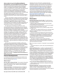 Instrucciones para IRS Formulario W-3C PR Transmision De Comprobantes De Retencion Corregidos (Puerto Rican Spanish), Page 5