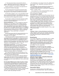 Instructions for IRS Form 1099-R, 5498 Distributions From Pensions, Annuities, Retirement or Profit-Sharing Plans, IRAs, Insurance Contracts, Etc. and Ira Contribution Information, Page 8