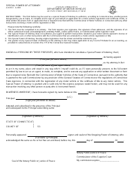 Document preview: Form A-83 Special Power of Attorney - Connecticut