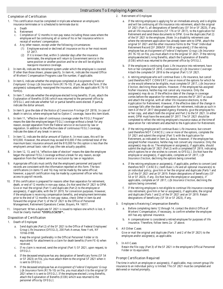 Form SF 2821 Fill Out Sign Online And Download Fillable PDF form-sf-2821-fill-out-sign-online-and-download-fillable-pdf