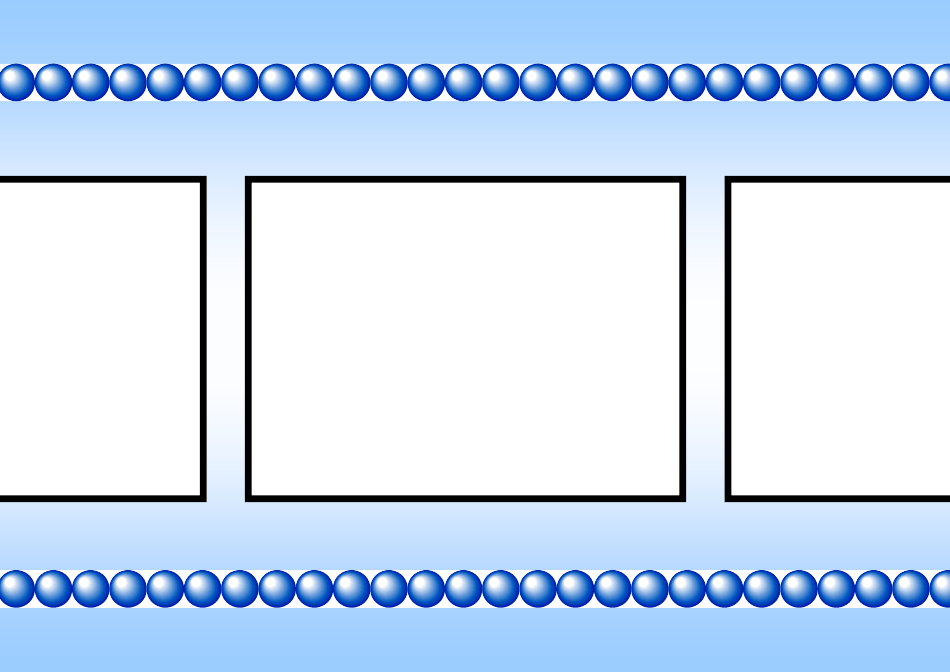 Todays Timetable Horizontal Schedule Template - Blue, Page 3