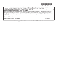 Form DR1316 Colorado Source Capital Gain Affidavit - Colorado, Page 2