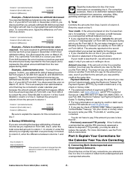 Instructions for IRS Form 945-X &quot;Adjusted Annual Return of Withheld Federal Income Tax or Claim for Refund&quot;, Page 5
