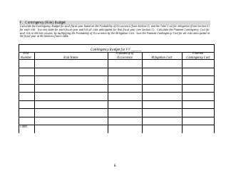 Risk Management Plan Template, Page 6