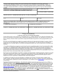 Form SSA-3 Marriage Certification, Page 2