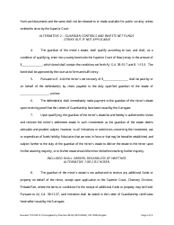 Form 10520 Judgment Approving Minor&#039;s Settlement and Directing the (Deposit) (Investment) of Funds - New Jersey, Page 3