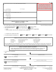 Document preview: Form MC-050 Substitution of Attorney - Civil (Without Court Order) - California