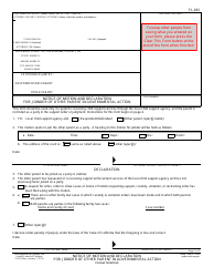 Document preview: Form FL-661 Notice of Motion and Declaration for Joinder of Other Parent in Governmental Action - California
