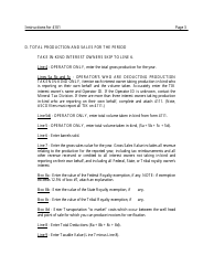 Instructions for Form 4101 Annual Gross Products for Oil - Wyoming, Page 3