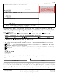 Document preview: Form FL-640 Notice and Motion to Cancel (Set Aside) Support Order Based on Presumed Income - California