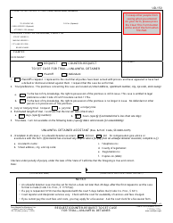 Form UD-150 Request/Counter-Request to Set Case for Trial - Unlawful Detainer - California