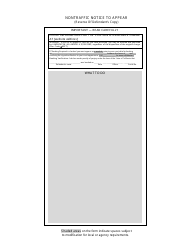 Form TR-120 Nontraffic Notice to Appear - California, Page 2