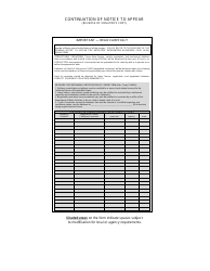 Form TR-106 Continuation of Notice to Appear - California, Page 2