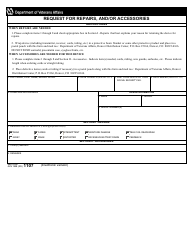 VA Form 10091 Download Fillable PDF, Fsc Vendor File Request Form ...