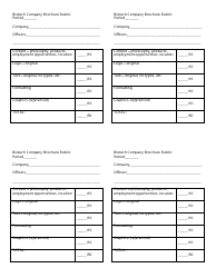 Document preview: Biotech Company Brochure Rubric Template