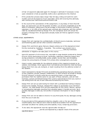 Agreement for Production of Web Site, Page 2