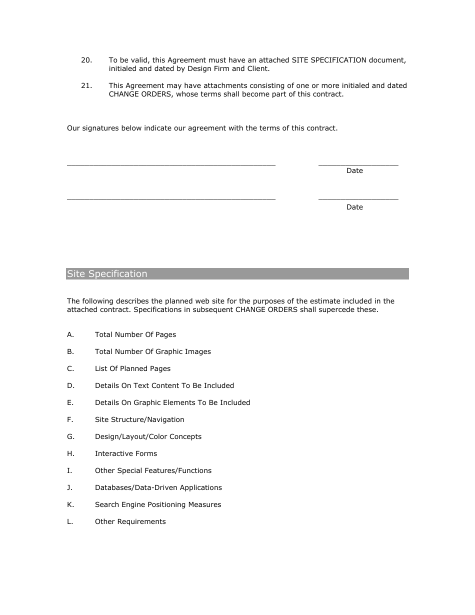 Agreement for Production of Web Site, Page 3