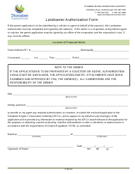 Permit Application Package - Otonabee, Ontario, Canada, Page 7