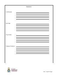 Baptism Certificate Template - the Catholic Archdiocese of Edmonton, Page 2