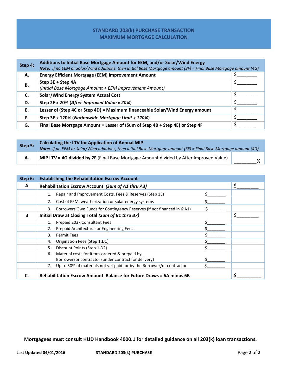 standard-203-k-purchase-transaction-maximum-mortgage-calculation-form