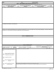 DA Form 67-9 &quot;Officer Evaluation Report&quot;, Page 2