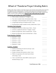 Wheel of Theodorus Project Worksheets