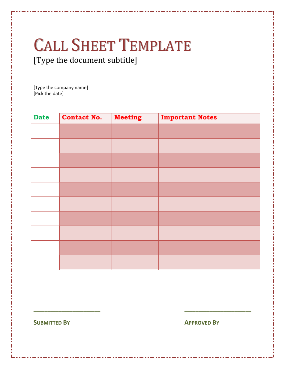 Call template. Call Sheet Template. Sample Call Sheet. Pocket Call Sheet free. Share_Sheet квартира.