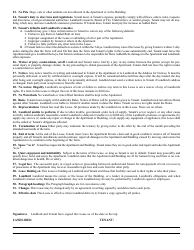 Month-To-Month Lease Agreement Template - New York, Page 2
