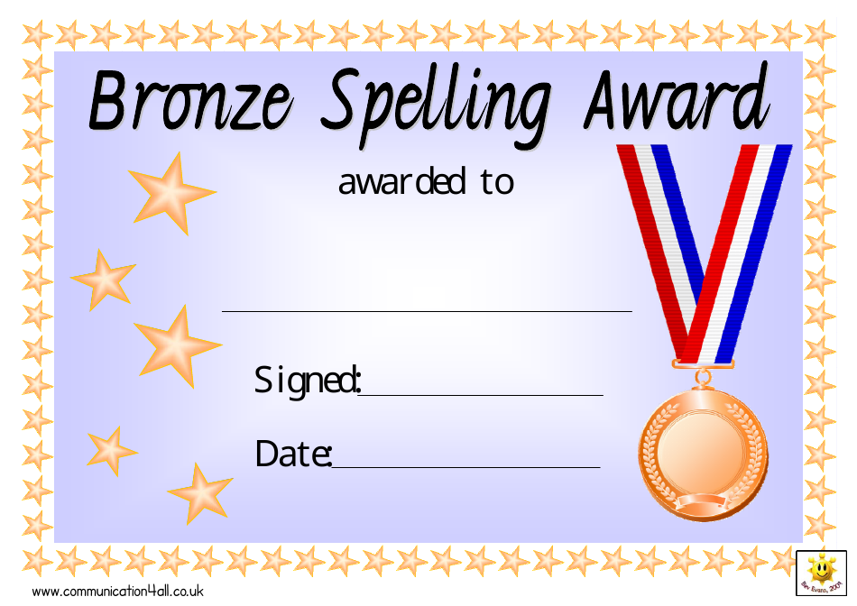 bronze-spelling-award-certificate-template-download-printable-pdf