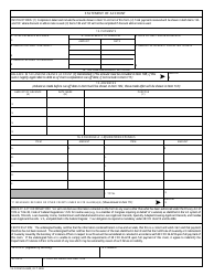 VA Form 26-8629 Manufactured Home Loan Claim Under Loan Guaranty, Page 2