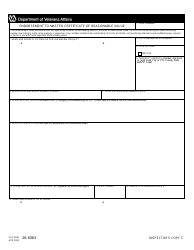 VA Form 26-6363 Endorsement to Master Certificate of Reasonable Value, Page 9
