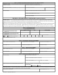VA Form 0711 Request for Personal Identity Verification Card, Page 2