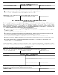 VA Form 0711 Request for Personal Identity Verification Card, Page 3