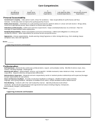&quot;Performance Review Form - Leaders - University of Rochester&quot;, Page 2