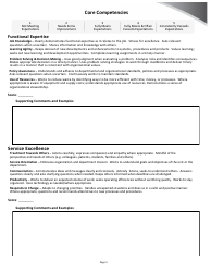 &quot;Performance Review Form - Leaders - University of Rochester&quot;, Page 3