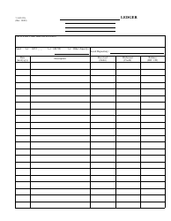 Document preview: Form AO41A Ledger