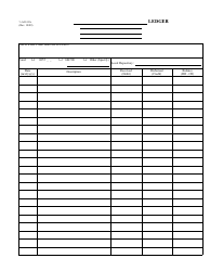 Form AO41A Ledger