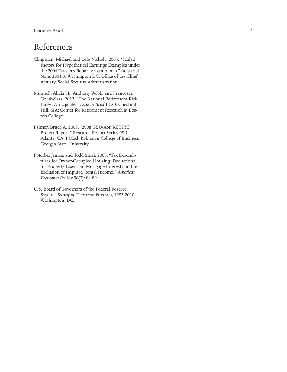 How Much Should People Save? - Alicia H. Munnell, Anthony Webb, Wenliang Hou, Page 7