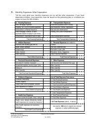 Form FL All Family131 Financial Declaration - Washington, Page 4
