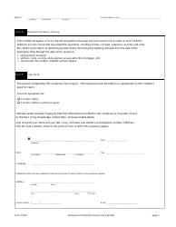 Form 4100R Response to Notice of Final Cure Payment, Page 2